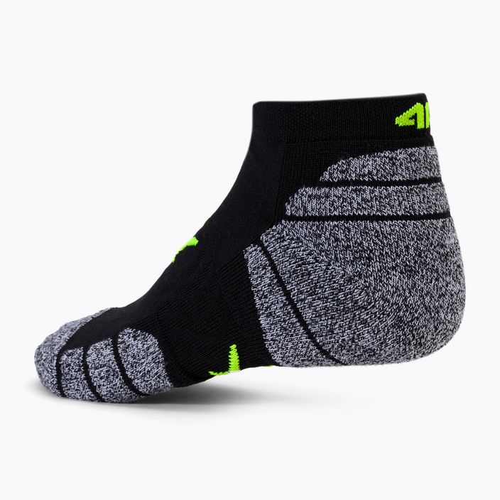 Мъжки тренировъчни чорапи 4F H4Z22-SOM001 сиво-зелени 6