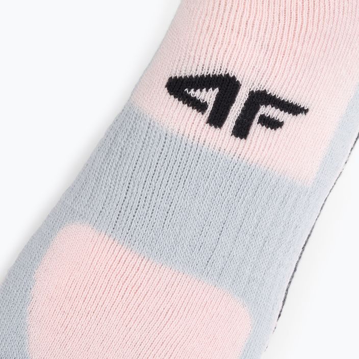 Чорапи за трекинг 4F SOUT001 розови H4Z22 4