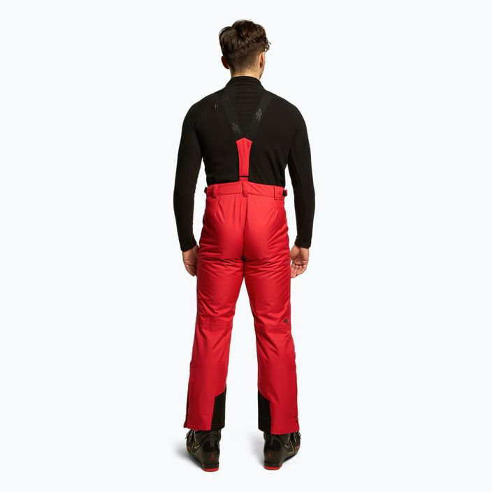 Мъжки ски панталони 4F червени H4Z22-SPMN001 3