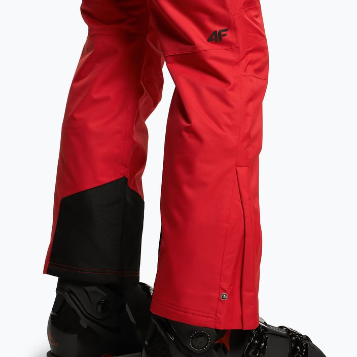 Мъжки ски панталони 4F червени H4Z22-SPMN001 5