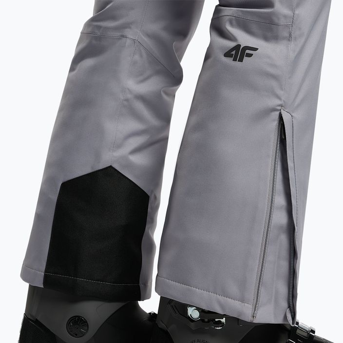 Дамски ски панталон 4F SPDN002 сив H4Z22-SPDN002 5