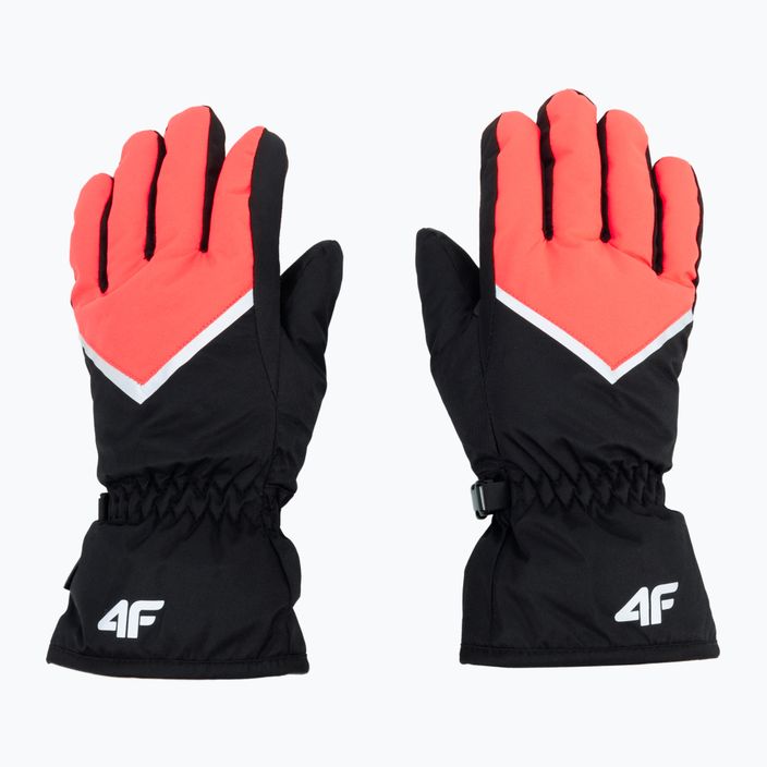 Детски ски ръкавици 4F черно-червени 4FJAW22AFGLF039 3