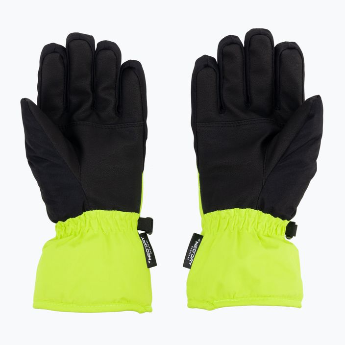 Детски ски ръкавици 4F зелен-черен 4FJAW22AFGLM038 2