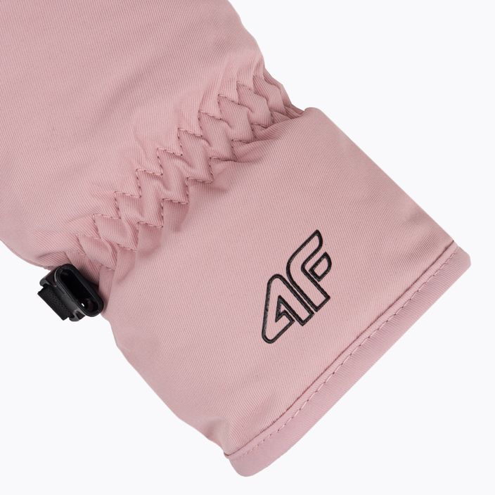 Дамски ски ръкавици 4F розови H4Z22-RED002 4