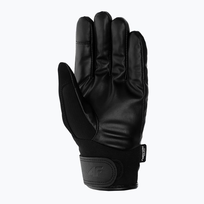 Мъжки ски ръкавици 4F черни H4Z22-REM004 8