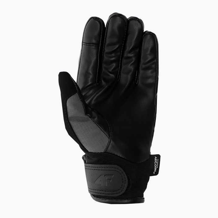 Мъжки ски ръкавици 4F сиви H4Z22-REM004 7