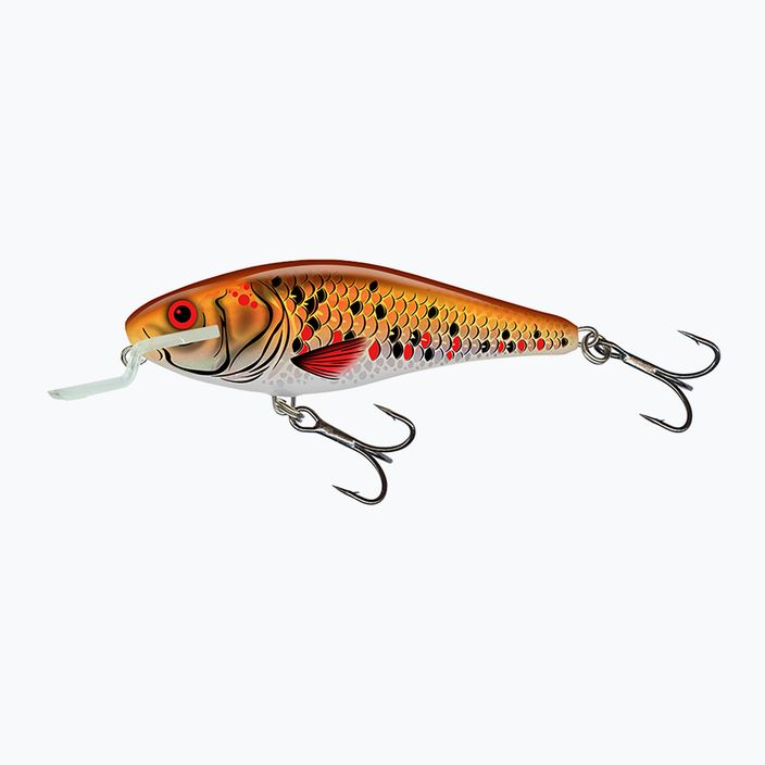Wobler Salmo Executor Shallow Runner holographic golden black QEX102