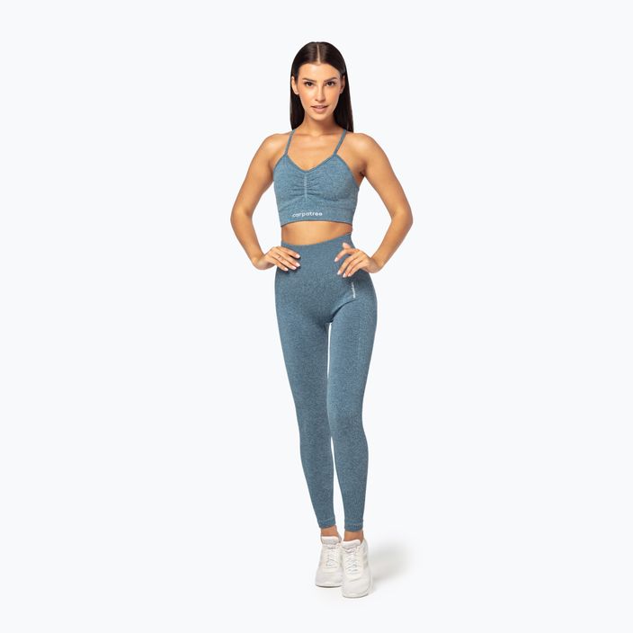 Сутиен fitness Carpatree Allure Seamless mallard blue 2