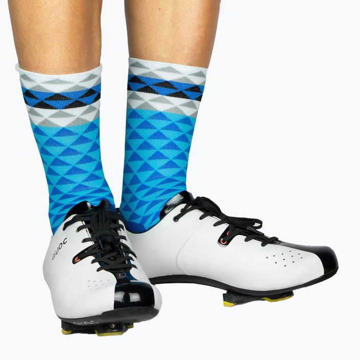LUXA Асиметрични чорапи за колоездене сини LUHESABM2S 2