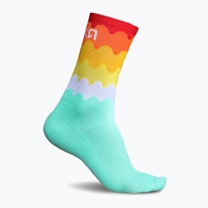 LUXA Тенерифе цветни чорапи за колоездене LUHESTS