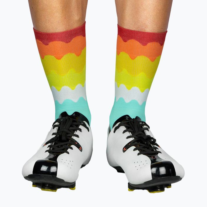 LUXA Тенерифе цветни чорапи за колоездене LUHESTS 2