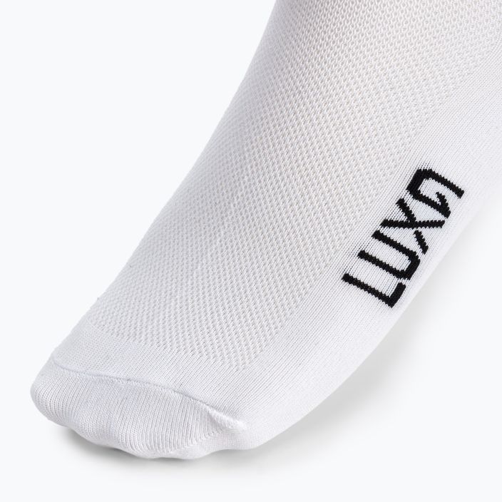 LUXA Donuts чорапи за колоездене бели LUAMSDS 4