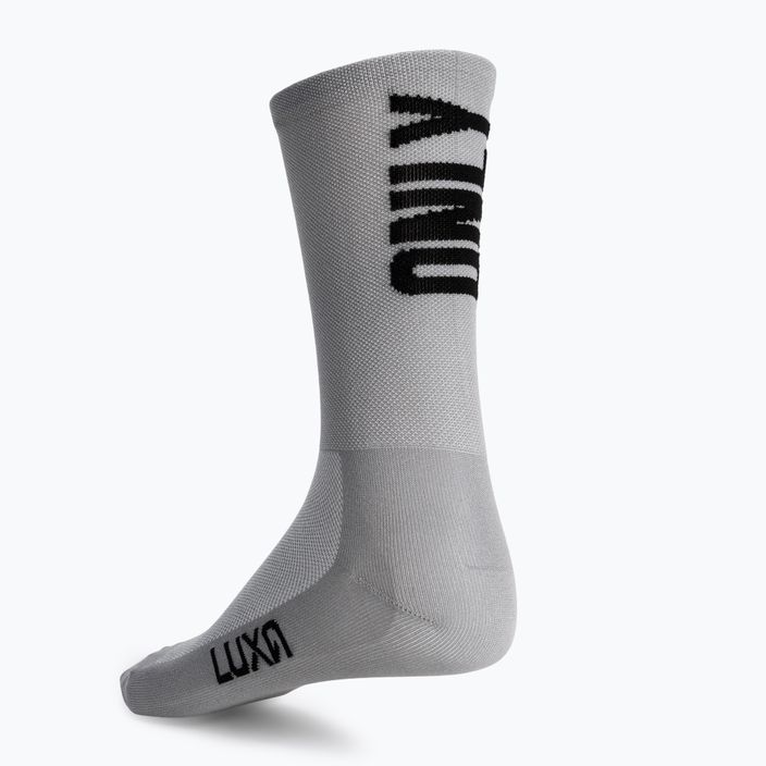 LUXA Only Gravel сиви чорапи за колоездене LAM21SOGG1S 4
