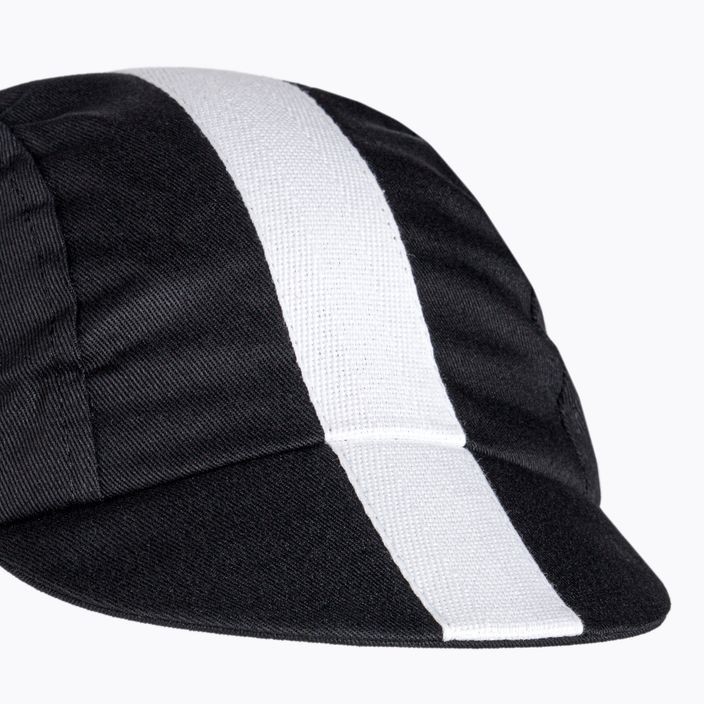 LUXA Classic Stripe бейзболна шапка черно и бяло LULOCKCSB 7