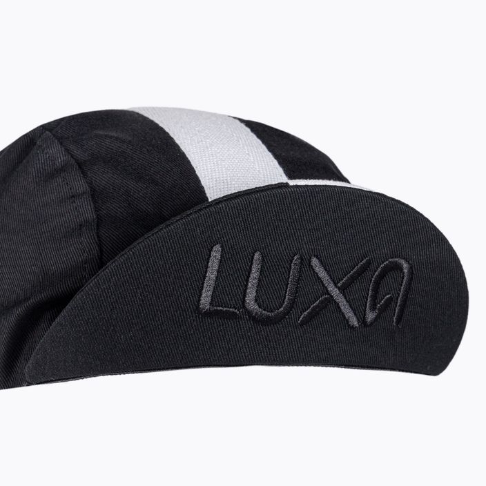 LUXA Classic Stripe бейзболна шапка черно и бяло LULOCKCSB 8