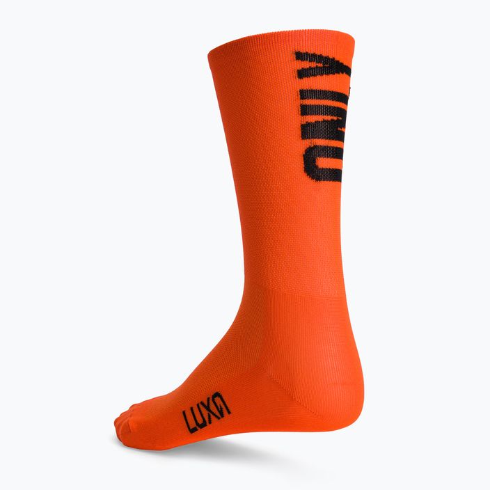 LUXA Only Gravel чорапи за колоездене оранжеви LAM21SOGO1S 4