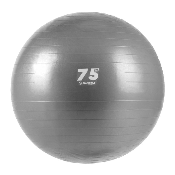 Фитнес топка Gipara сива 3143