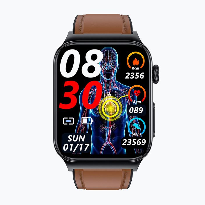 Watchmark Cardio One часовник кафяв