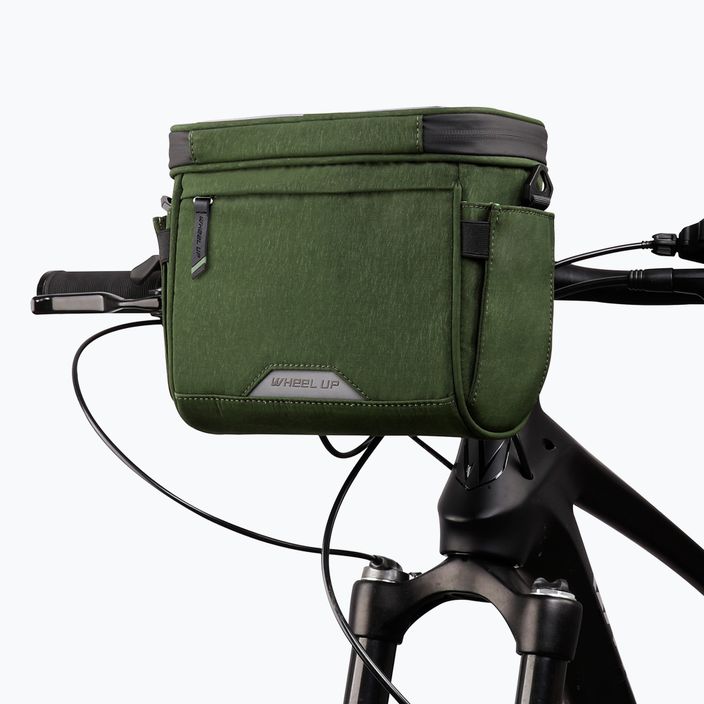 Wheel Up чанта за кормило на велосипед зелена 14018 11