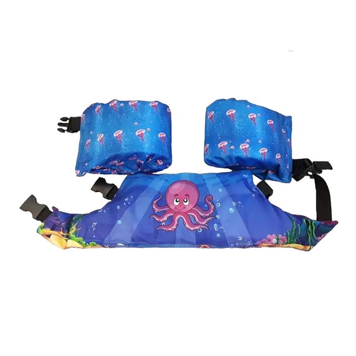 Детска жилетка за плуване Aquarius Puddle Jumper Octopus лилава 1071 2