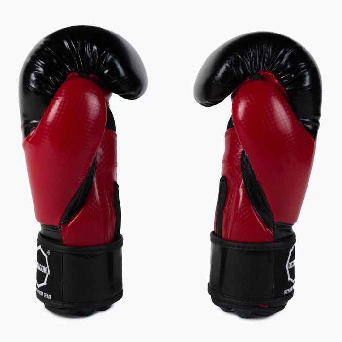 Октагон боксови ръкавици червени 4