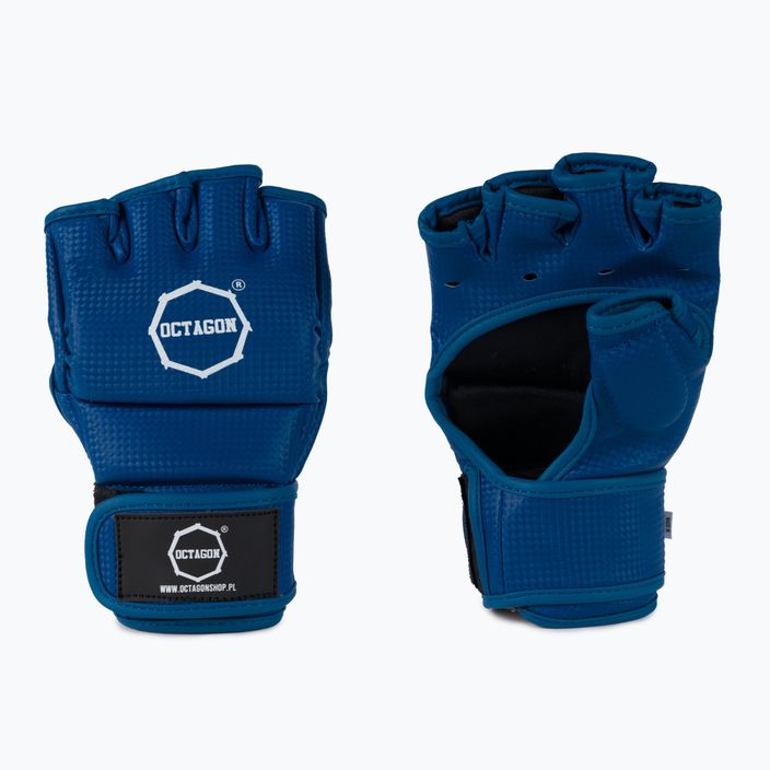 ММА граплинг ръкавици Octagon Kevlar, сини 3
