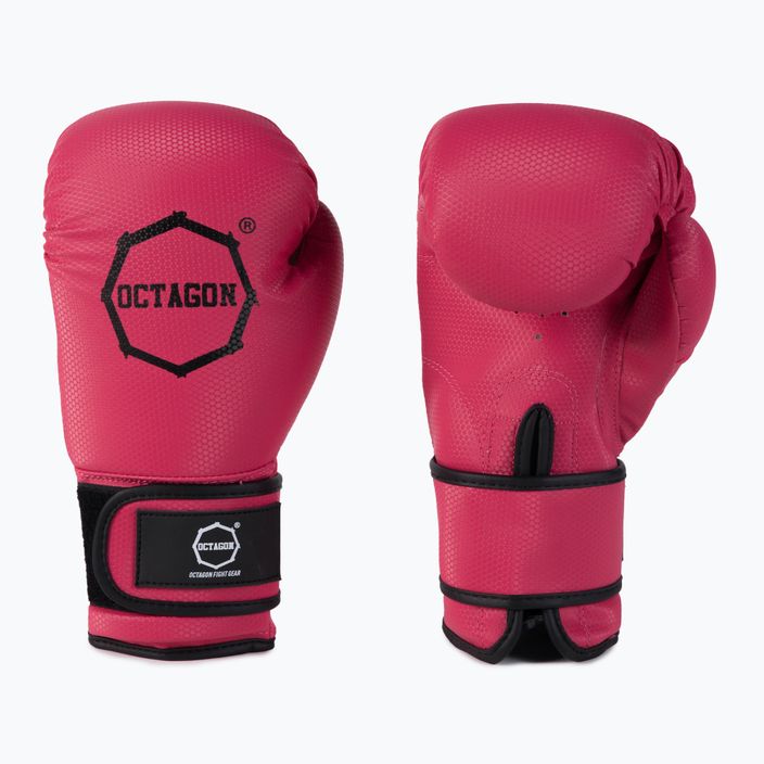 Дамски боксови ръкавици Octagon Kevlar pink OCTAGON-6 OZPINK 3