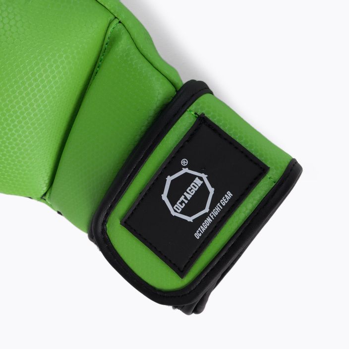 ММА граплинг ръкавици Octagon Kevlar зелени 5