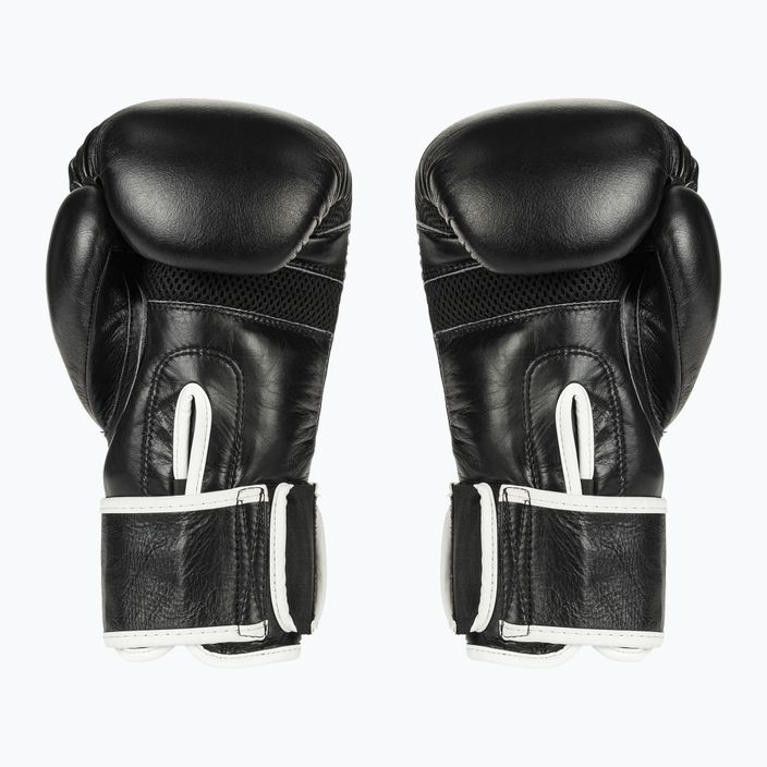 Боксови ръкавици Octagon Agat черно/бяло 2