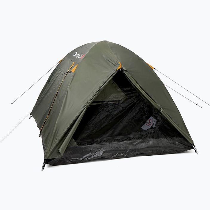 Campus Trigger Палатка за къмпинг за 3 човека 3os зелена CU0702122170 2