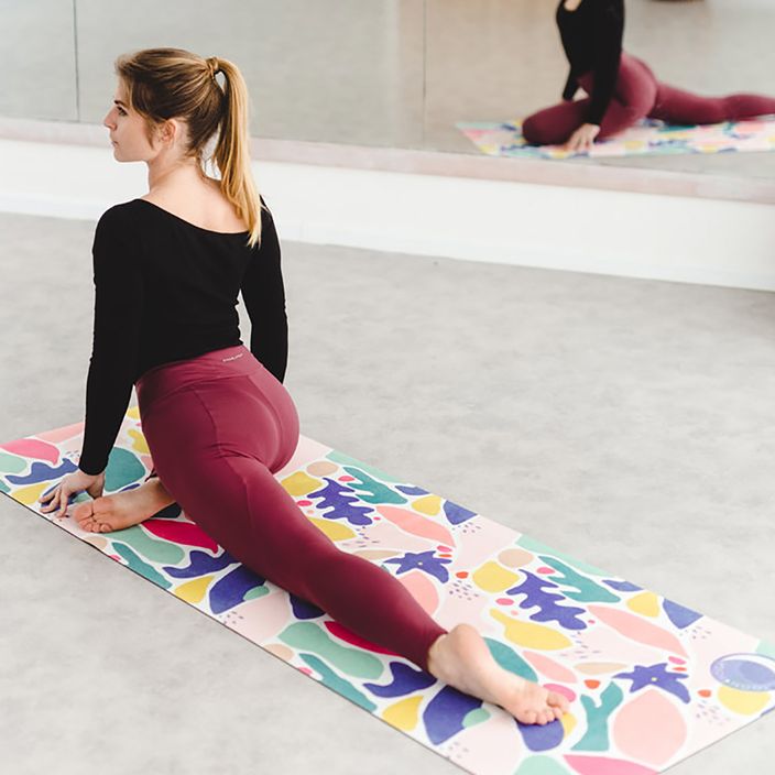 Moon Yoga Papaya Dream цветна постелка за йога MY2 5