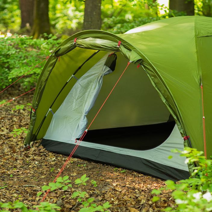 Alpinus Reus 4 туристическа палатка за 4 човека зелена 8