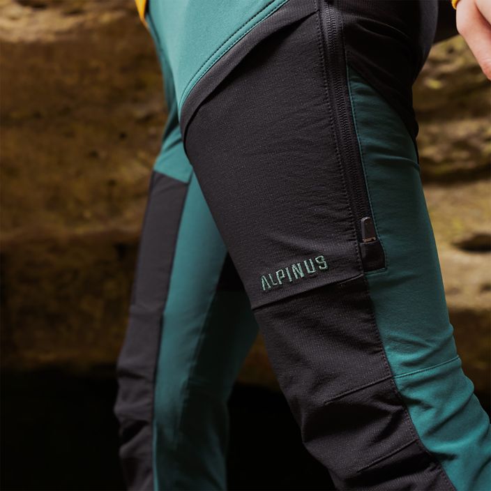 Alpinus Socompa дамски панталон за трекинг зелен 6