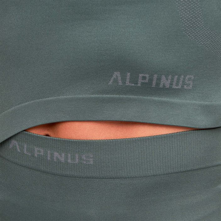 Мъжки комплект термо бельо Alpinus Active Idre зелен 5