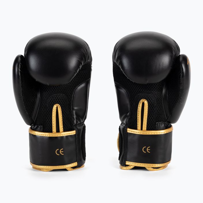 Боксови ръкавици Bushido HAWK Active Clima черно и златно B-2v17 2