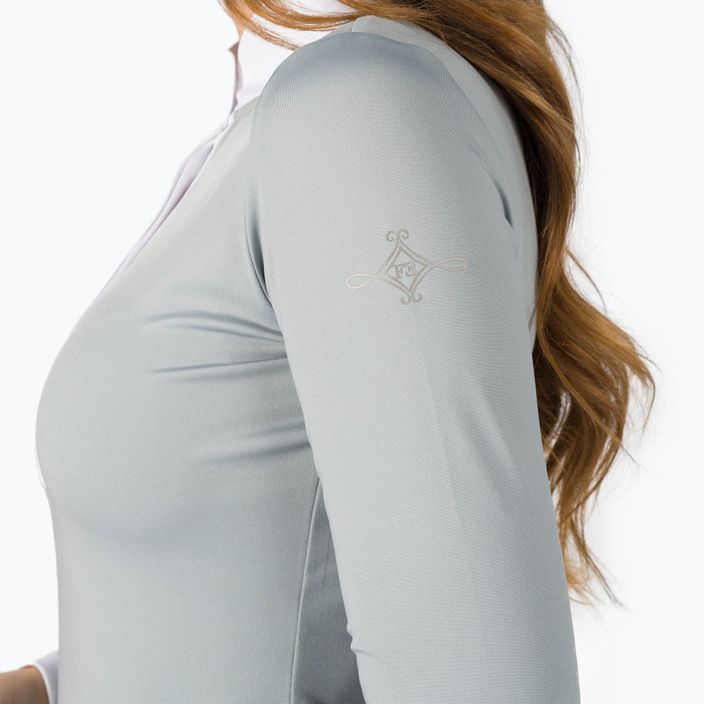 Дамска състезателна риза с дълъг ръкав Fera Stardust grey 1.1.l 4