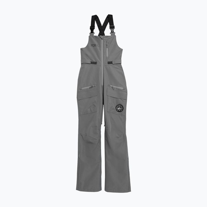 Дамски панталони за сноуборд 4F F392 middle grey 5