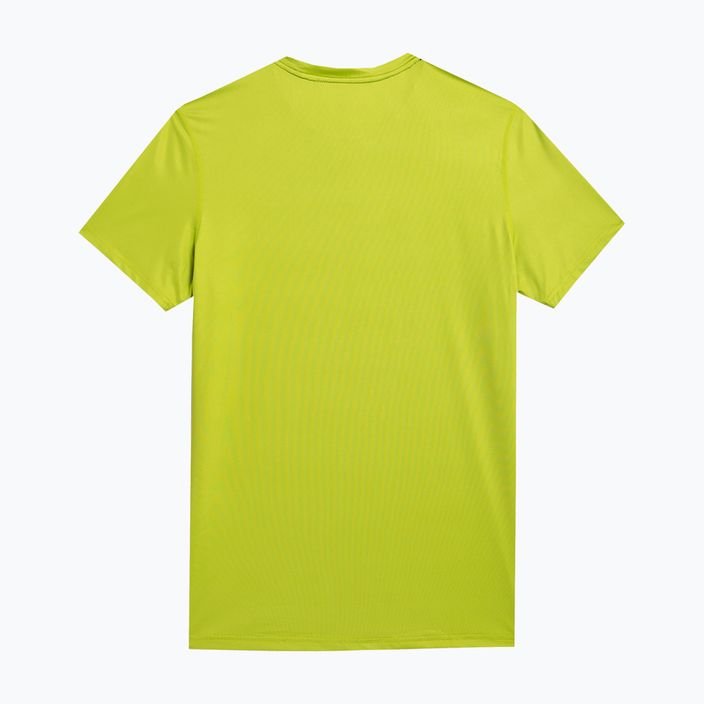Мъжка тренировъчна тениска 4F M448 канарско зелено 6