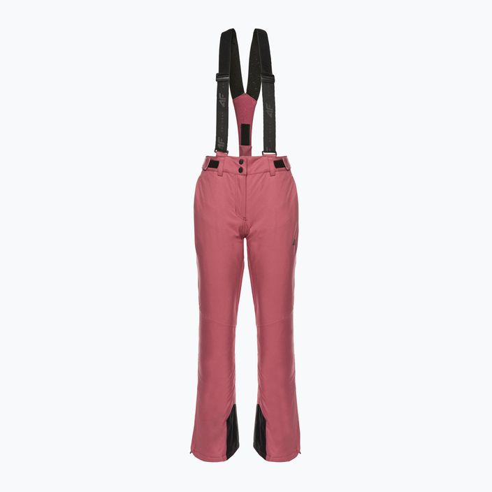 Дамски ски панталон 4F F400 тъмно розов 3