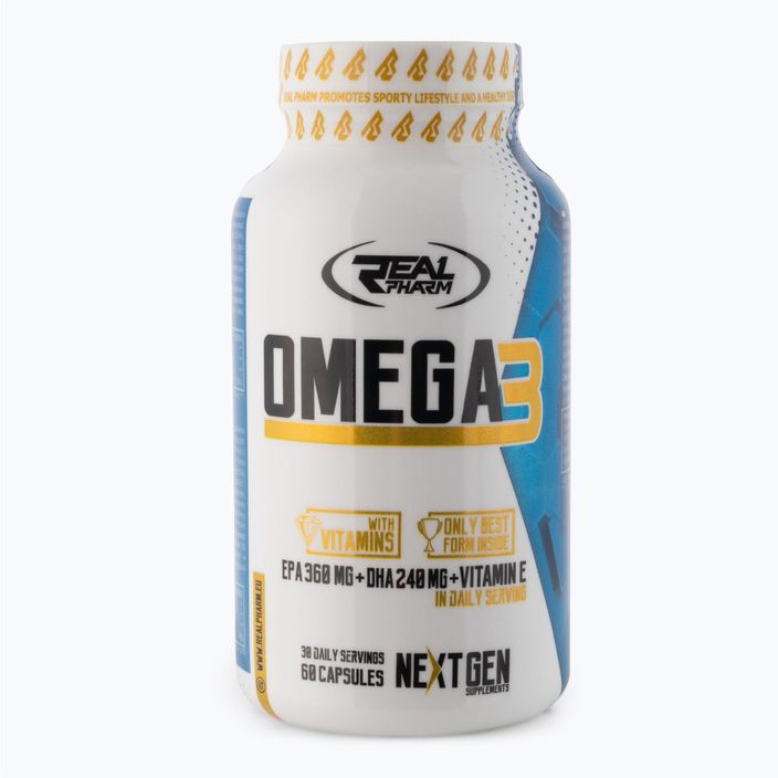 Omega 3 Real Pharm мастни киселини 1000mg 60 капсули 666688