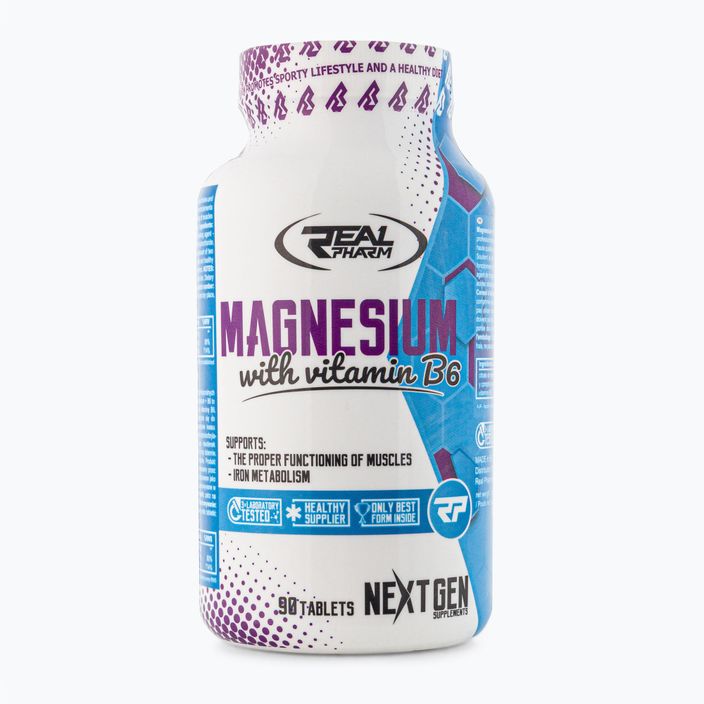 Магнезий Real Pharm magnez+B6 90 tabletek 666718
