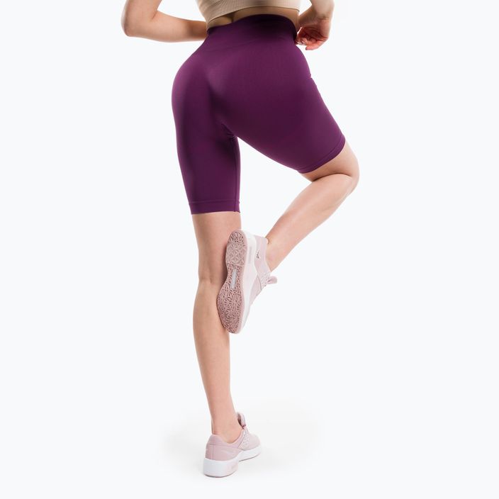 Дамски шорти за тренировка Gym Glamour Flexible Violet 439 3