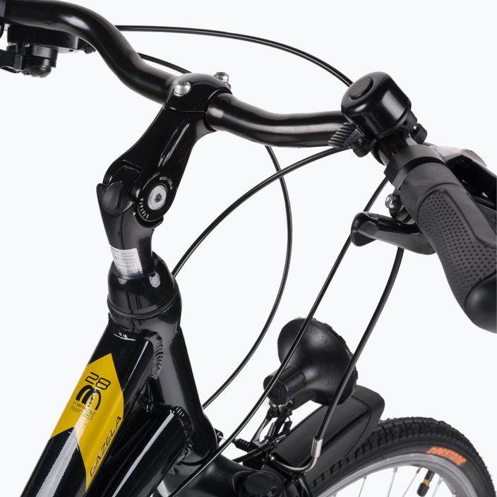 Дамски велосипед за трекинг Romet Gazela black-yellow R23A-TRE-28-19-2869A 6