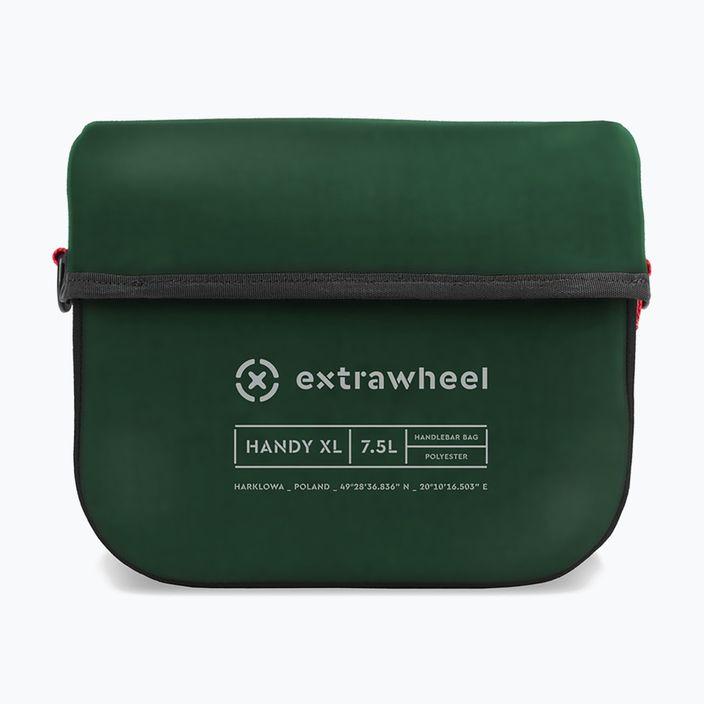 Чанта за кормило Extrawheel Handy XL 7,5 л зелена/черна