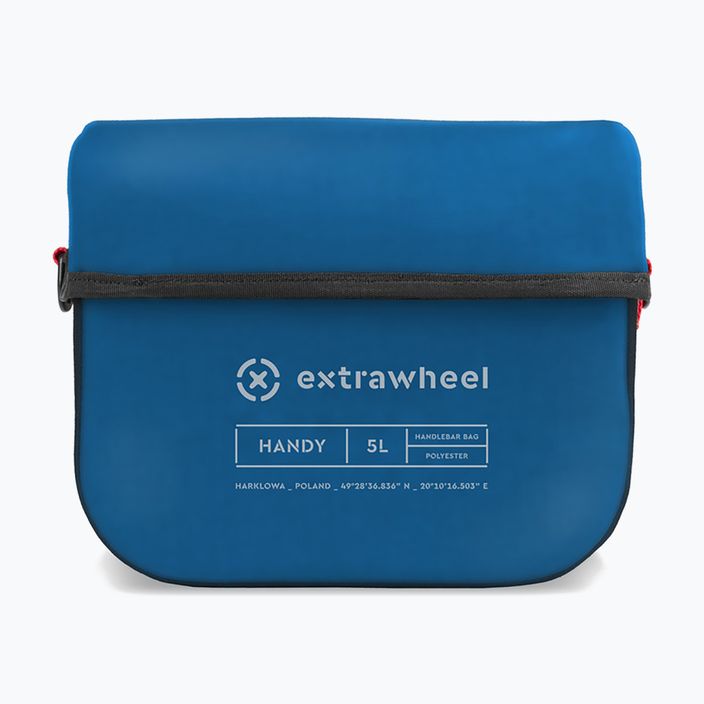 Чанта за кормило Extrawheel Handy 5 л синьо/черно