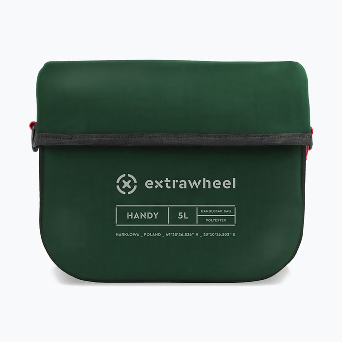 Чанта за кормило Extrawheel Handy 5 л зелена/черна