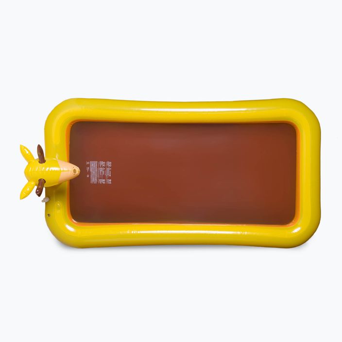Детски плувен басейн с фонтан AQUASTIC жълт ASP-180G 2