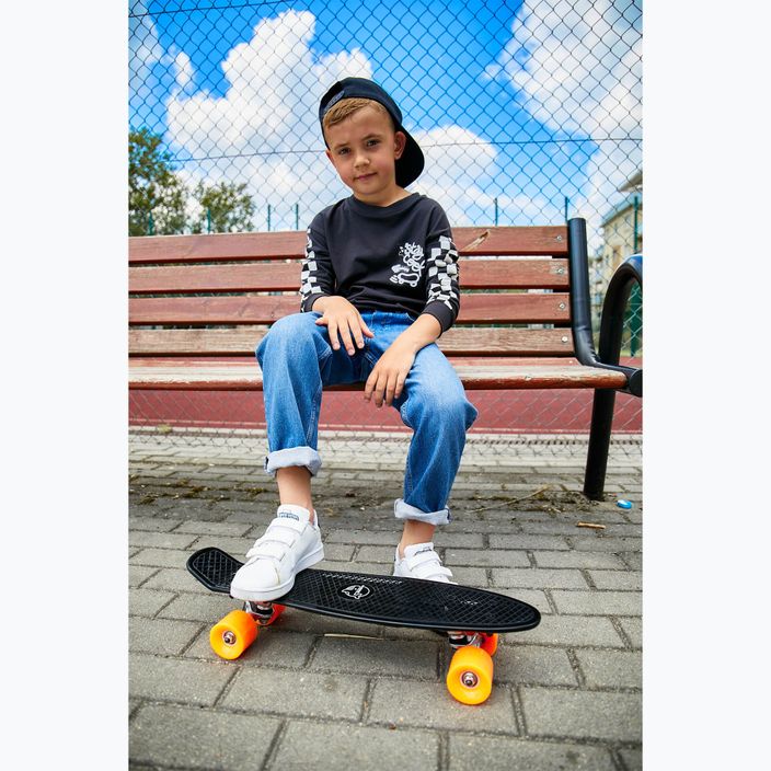 Детски закрит скейтборд Humbaka черен HT-891579 14