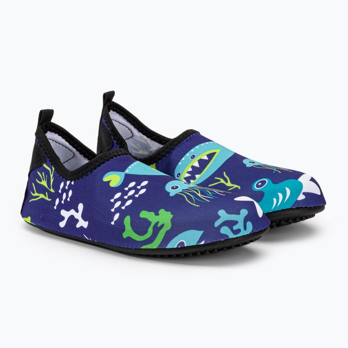 Детски обувки за вода AQUASTIC Aqua blue KWS054 4
