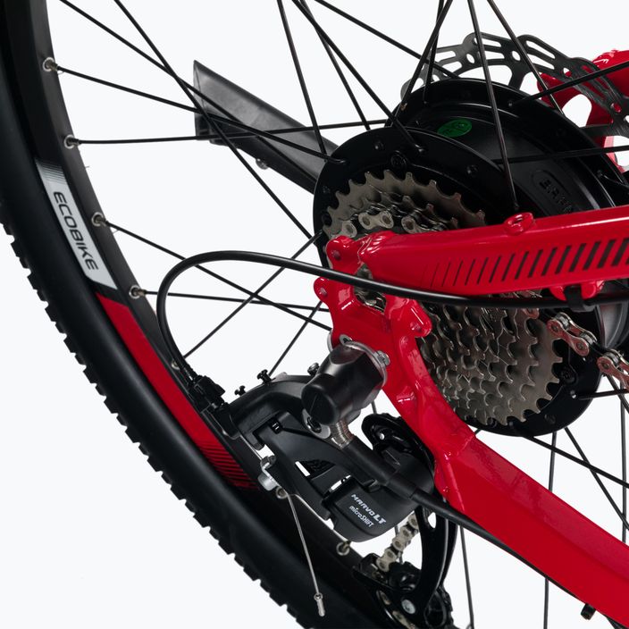 Ecobike SX4 LG електрически велосипед 17.5Ah червен 1010402 12